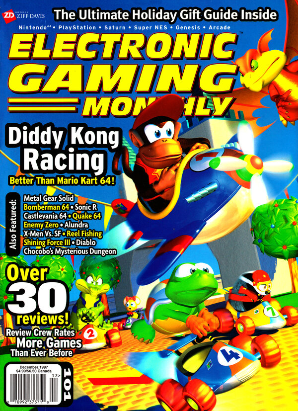 Electronic Gaming Monthly Issue 101 (December 1997) cover